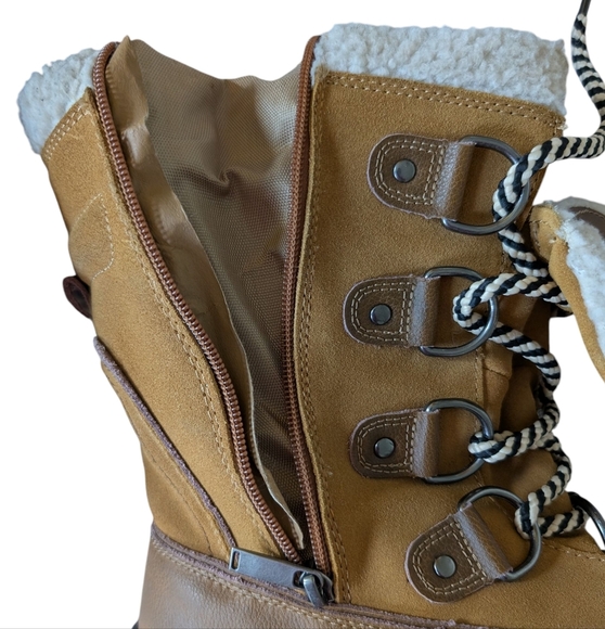 Pajar Canada Waterproof Leather Boots Sz 9.5 - Picture 8 of 12